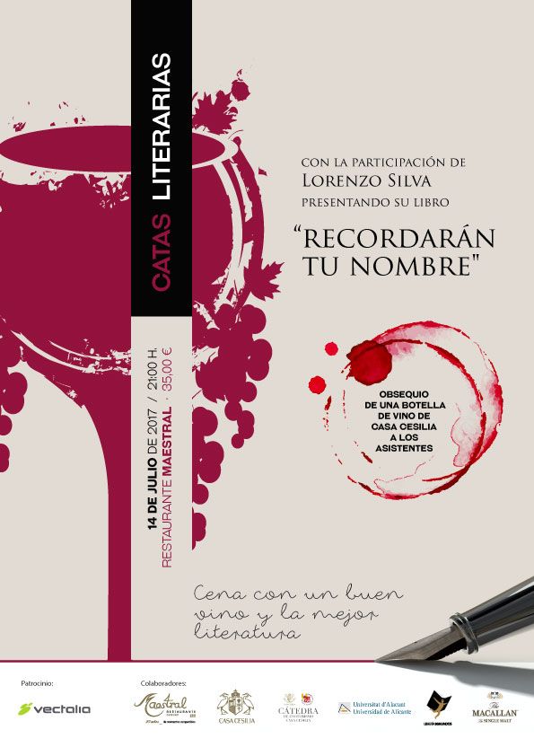 Catas Literarias con Lorenzo Silva