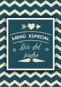 Menu Especial Día del Padre Maestral