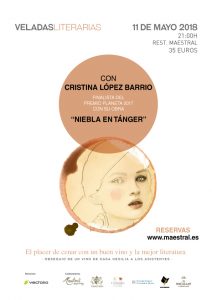 Veladas Literarias Maestral con Cristina López Barrio