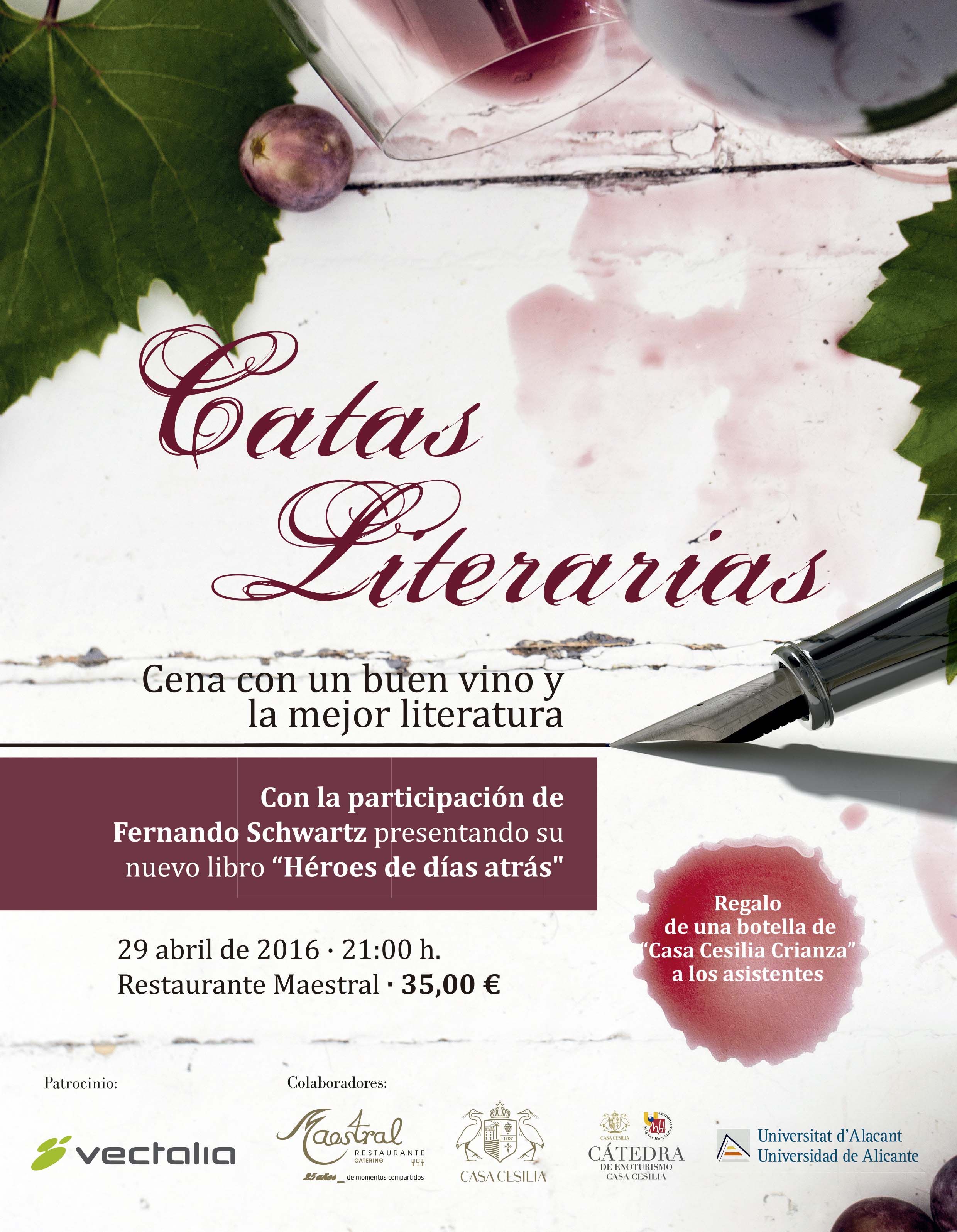 Cuartas Catas Literarias Maestral