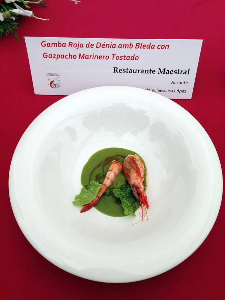 Gamba Roja Maestral Concurso Denia