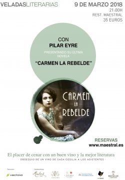 Las Veladas Literarias Maestral celebran sus dos años con Pilar Eyre