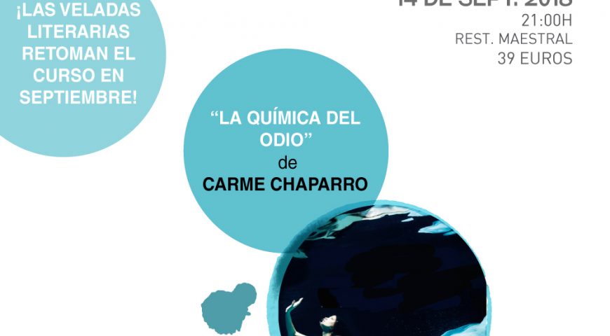 Carme Chaparro inaugurates the Literary Evenings series