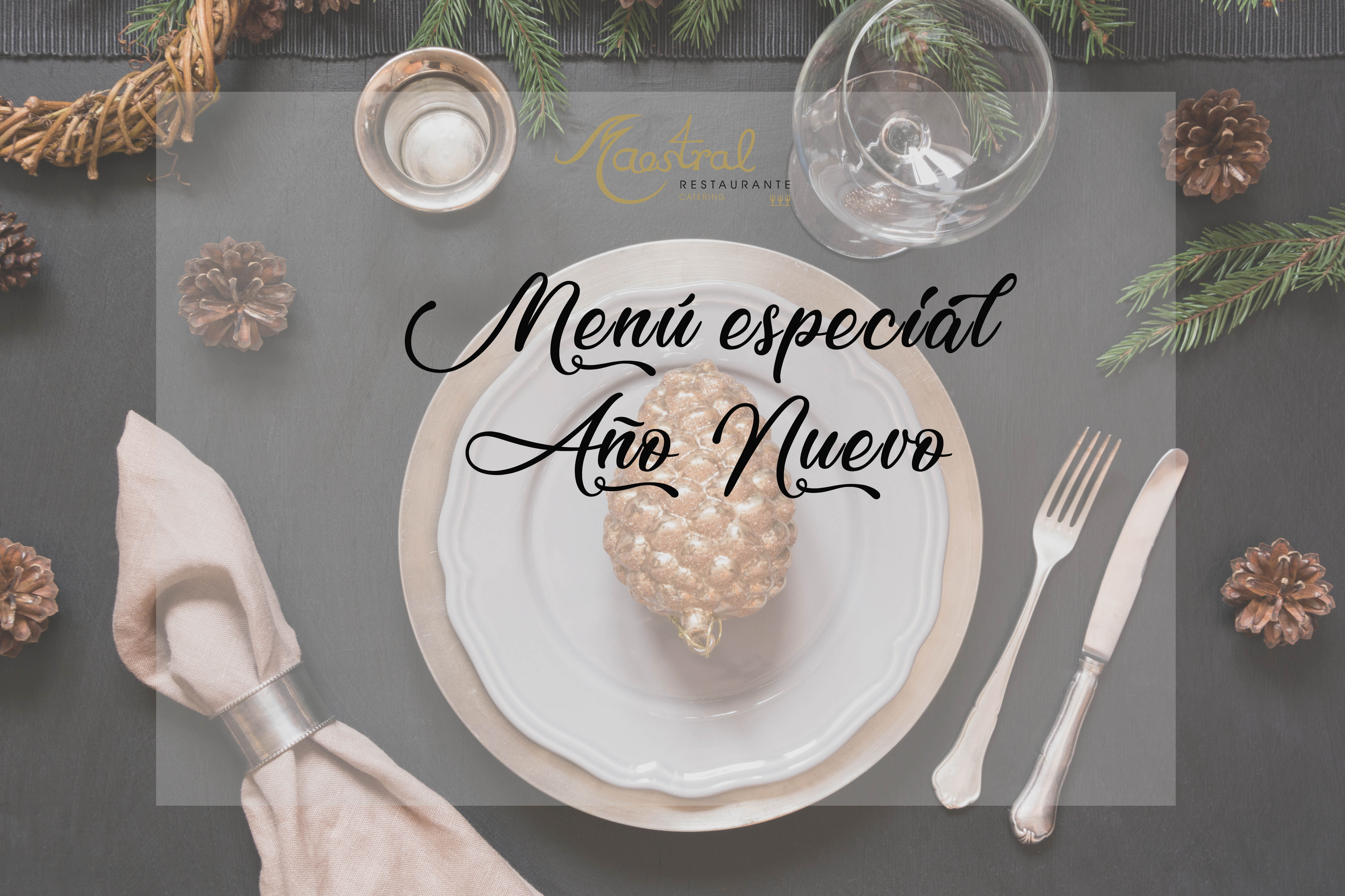 Menu especial Año Nuevo 2018