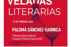 Paloma Sánchez-Garnica finalista del Premio Plantea en las Veladas Literarias