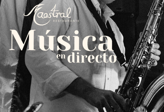 Cena al aire libre con música en directo